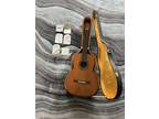 Vintage 1969 Yairi Gakki LTD Guitar Clase 800 Signed Japan With Case