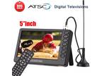 5"in Portable Digital ATSC TV Television HD Video Player Support FM/USB/TF U3V5