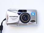 Olympus Stylus Epic Zoom 80 MJU II 35mm Point Shoot Camera w/ Battery