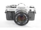 Canon AE-1 35mm SLR Film Camera w/ 50mm f/1.8 FD Lens - Tested & Guaranteed!