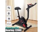 Exercise Bike Fitness Cycling Stationary Bicycle Cardio Indoor Workout Machine