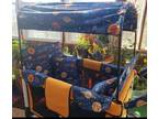WonderFold W4 ORIGINAL Set of Seat Covers, Mat Cover and Canopy SPACE