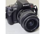Sony Alpha a330 Digital SLR Camera With Sony 18-55mm Lens & 1 Battery
