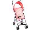 Baby Umbrella Stroller with Canopy, Pink Rainbow for Baby Girls