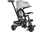 4 in 1 Adjustable Baby Tricycle Stroller Kids w/ Removable Handle Brake Cover