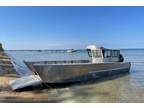 2023 30 x 10 Aluminum Landing Craft Powered by Suzuki, c/w Trailer Boat for Sale