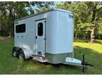 2023 Shadow 2 Horse Trailer Bumper Pull