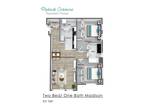Parkside Commons Apartments - Two Bedroom One Bath Building 2