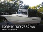 23 foot Trophy pro 2352 wa