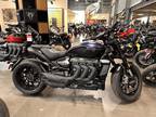 2025 Triumph Rocket 3 Storm R Satin Pacific Blue and Motorcycle for Sale