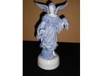 Vintage Eda Mann Milano Porcelain Sculpture Music Box 9.75" tall
