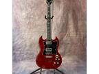 Custom Shop Angus Young SG Red Electric Guitar Chrome plated hardware 22 frets H
