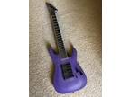 ESP LTD SC-607B - Purple Satin Stephen Carpenter Signature With Case