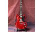 Red SG Electric Guitar mahogany body Rose wood fingerboard 22frets in stock H