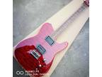 In Stock New Rosewood Fingerboard 6 String Transparent Red TL Electric Guitar