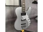 4 String Electric Bass Guitar Solid Body Maple Neck Chrome Hardware Fast Ship