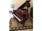 Beautiful Mahogany Baby Grand Piano - SOLD