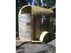 Vintage horse trailer