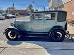 Restored 1929 Ford Model A Leatherback Fordor Sedan
