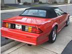 Low-Mile 1991 Chevrolet Camaro Z28 Convertible With a Five-Speed