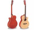 Glarry 41-inch Beginner Cutaway Acoustic Guitar Package - Starter Kit w/ Bag
