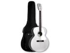 TARIO 42'' Acoustic Antique Jumbo Guitar Solid Spruce Top Mahogany Back and Side
