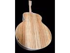 Beautiful Zebrano Wood Diy 6 String Acoustic Guitar Kit Project