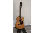 Vintage Acoustic Guitar Yamaha Model FG-110 Full Size- Natural Wood -6 String