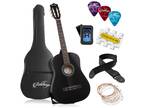 Beginner Acoustic Guitar Package - Starter Bundle Kit & Accessories