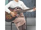 Glarry 41 inch Cutaway Acoustic-Electric Guitar EQ with Bag Sunset /Red
