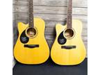 Samick GD-100SCE Left Handed Acoustic Electric Guitar 2-Pack (12)