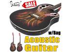 Glarry 41-inch Full-Size Acoustic Electric Guitar w/Gig Bag Adult Kids Beginners