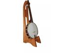 Tall Banjo Stand. Beautiful and Classy. A perfect compliment to your banjo.
