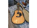 Vintage Fender F-65 acoustic guitar Made in Japan