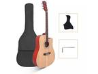 Glarry Rosewood 41" Full Size Adult 6 Strings Folk Acoustic Guitar Burlywood