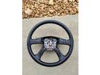 OEM Black Leather Steering Chevrolet Wheel silverado Chevy GMC