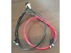 Guitar amplifier cabinet amp 2 speaker wiring harness + parallel wire 2X12