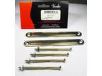 Genuine Fender Amp/Amplifier Chassis Straps Pair with Mounting Screws - Large