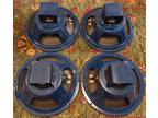Matched Quad Eminence Alnico Blue Frame Speakers - The Good Ones!