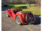 Restored 1936 MG TA Midget Roadster