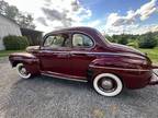 Previously Restored 1942 Ford Super Deluxe Sedan Coupe