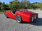 Restored and Customized 1961 Triumph TR3A Roadster