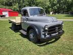 Restored and Customized 1952 Dodge B3GA Flatbed Truck