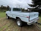1971 Ford F100 Sport Custom 4x4 Pickup With Matching Trailer