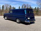 Customized 1966 Chevrolet C10 Panel Truck With a 350 V8