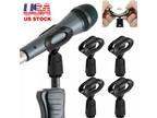 4Pcs Adjustable Universal Microphone Mount Clip Clamp Holder for All Mic Stand