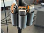 Harmonica Holder, Harp Caddy, attaches to microphone stand