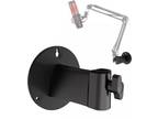 Wall Mount For Boom Arm - Wall Mount Microphone Holder for Stand, Vertical
