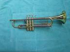 Getzen Capri Trumpet Lacquer Good Playing Shape Case mouthpiece mute no reserve
