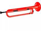pBugle Plastic Bb Bugle Red